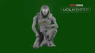 Moon Knight Green Screen | Green Screen Animation