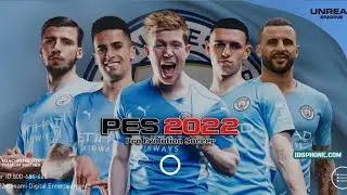 eFootball PES 2021 Mobile V5.7.0 MANCHESTER CITY  Patch | New Version Update 1GB OBB Download