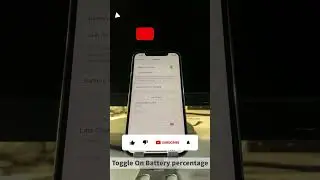 how to show battery percentage on iphone ios 16