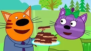 Три Кота | Серии про вкусную еду | Сборник Горчицы | Мультфильмы для детей 🍰🍪🍩