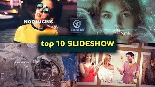 top 10 Template After Effects SLIDESHOW 🎇