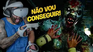 ME CAGUEI TODO COM ESSE JOGO DO CAPIROTO EM REALIDADE VIRTUAL 😨 RESIDENT EVIL VILLAGE ☠