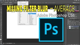 Cara Memasukan Plugin Filter Blur - Average di Adobe Photoshop