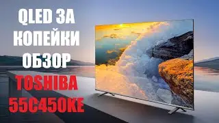 Toshiba 55C450KE обзор доступного QLED