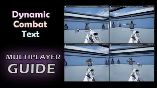 UE4 / UE5 - Dynamic Combat Text (multiplayer setup)