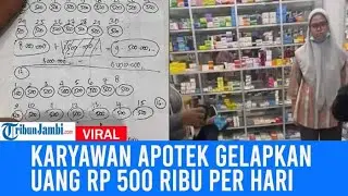 Viral Karyawan Apotek Gelapkan Uang Rp 500 Ribu Per Hari, Sampai Bisa Beli Iphone Hingga Mobil