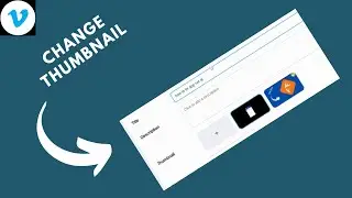 how to change thumbnail on vimeo