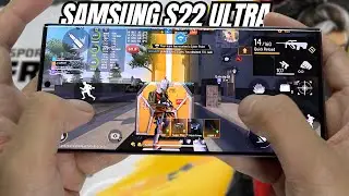 Samsung Galaxy S22 Ultra test game Free Fire Mobile Update | Snapdragon 8 Gen 1