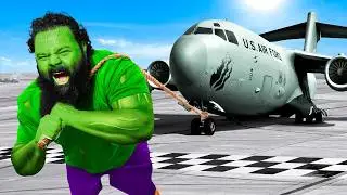 Worlds Strongest Man vs PLANE!