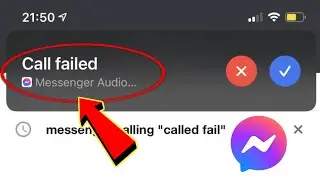 Messenger Call Failed Problem 2024 | How to Fix Messenger Call Failed Problem Solve