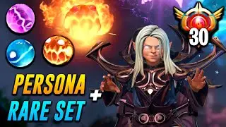 Invoker GRANDMASTER Persona + Ultra RARE SET Immortal Rank - Dota 2 Pro Gameplay [Watch & Learn]