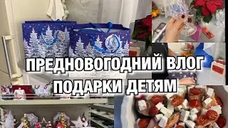 ПРЕДНОВОГОДНИЙ ВЛОГ!! ПОКУПАЕМ ПОДАРКИ ДЕТЯМ! ШОППИНГ!! Будни Мамы Влог