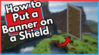 How to Put a Banner on a Shield in Minecraft