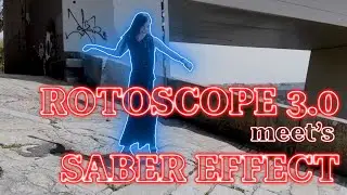 Rotoscope 3.0 Meets Saber Effect: Quick After Effects Tutorial