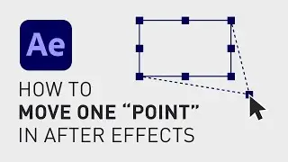 How to select an anchor point After Effects