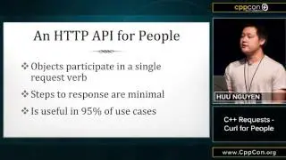 CppCon 2015: Huu Nguyen 