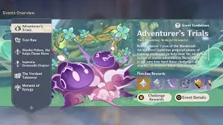 Adventurer's Trial [part 4] ▢ Sequential Trial: IV [GENSHIN IMPACT]