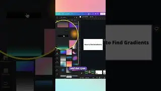 Create Colour Gradients on Canva 