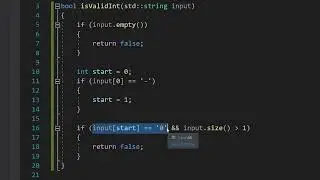 How to Check if a String Is an Integer Using C++