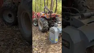 Never Seen This! Compact Tractor with Forestry Mulcher