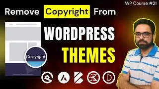 How To Remove Built With GeneratePress | Remove Footer Copyright in any WordPress Theme