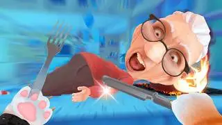 [Cat VR] Genius cat cooking grandma food - I AM CAT VR
