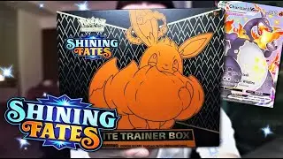 POKEMON SHINING FATES ELITE TRAINER BOX OPENING! (POKÉMON TCG)