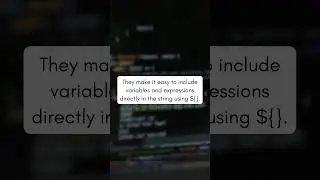 JavaScript tips 🤯🤯🤯 - Template Literals in 