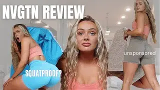 I BOUGHT IT IN EVERY COLOR! NVGTN Scrunch Biker Shorts Review Try On Haul | unsponsored