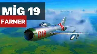 Mig 19 FARMER MiG'in ilk süpersonik avcısı SOVYET EFSANESİ