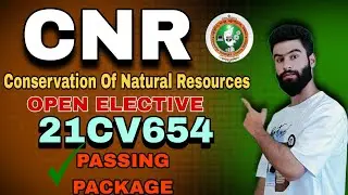 21CV654 Vtu Important Questions| Conservation Of Natural Resources |Open Elective