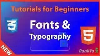 CSS Fonts and Typography - html5 & CSS Course - Full CSS Course for FREE