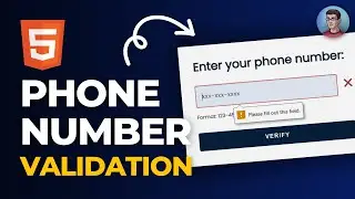 HTML Tips and Tricks (Part 3): Add Phone Number Validation in HTML 