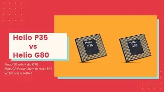 Mediatek Helio P35 vs Mediatek Helio G80🔥PUBG Test🤔Helio G80 vs Helio P35