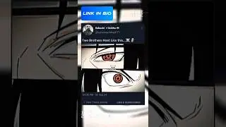 Sasuke vs Itachi ☠️