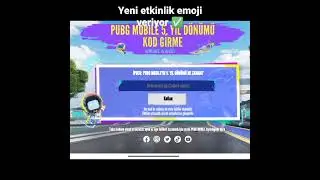 YENİ ETKİNLİK EMOJİ VERİYOR ✅ 100%100 GERÇEK 