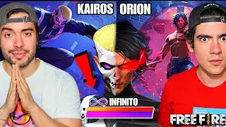 KAIROS y ORION SON IMPARABLES! VIDA y HABILIDADES al MAXIMO! FREE FIRE. Ft DONATO