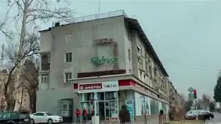 Меняющийся Душанбе. Часть 37. По улицам за Театром оперы и балета. Февраль 2018