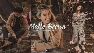 Matte Brown Preset | Lightroom Mobile Preset Free DNG | lightroom tutorial | lightroom presets