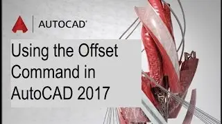 how to Using the Offset Command in AutoCAD 2017