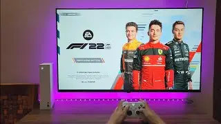 F1 22 Gameplay Xbox Series S (4K HDR 60FPS Upscale)