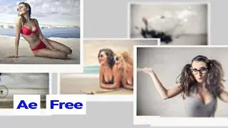FREE After Effects Template - Glass Slideshow