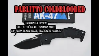 Unboxing & Review: Cold Steel AK-47 Lockback Knife, 3.5