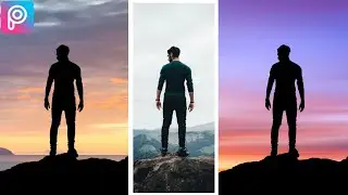 Cara Edit Foto Silhouette Di Aplikasi Picsart - Picsart Tutorial