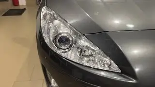Peugeot 408 - тюнинг фар, замена линз на диодные Fantom