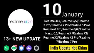 Realme January 2021 Software Update Features | Realme 2 Pro/3Pro/5Pro/6Pro/6/6i/X/XT/ System App ⚡⚡