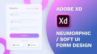 Soft UI / Neumorphic Form Design in Adobe Xd | Design Weekly