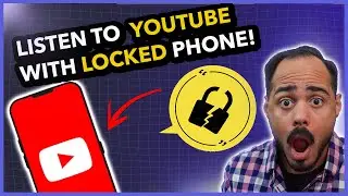 how to play youtube when phone is locked