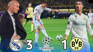 Real Madrid 3-1 Borussia Dortmund- UCL [2017]  Mad match Extended Highlights & Goals.. HD