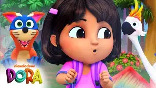 Dora and Swiper See the Quickatoo! 🐤 BRAND NEW Full Scene | Dora & Friends